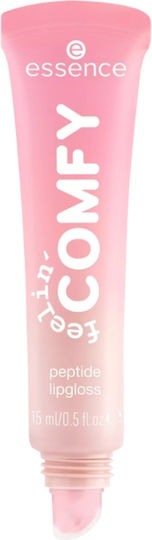 Essence Feelin' Comfy Luciu de buze 01 Strawberry Self-love 15ml