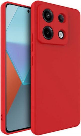 Задна Корица Силикон Червена Motorla Edge 50