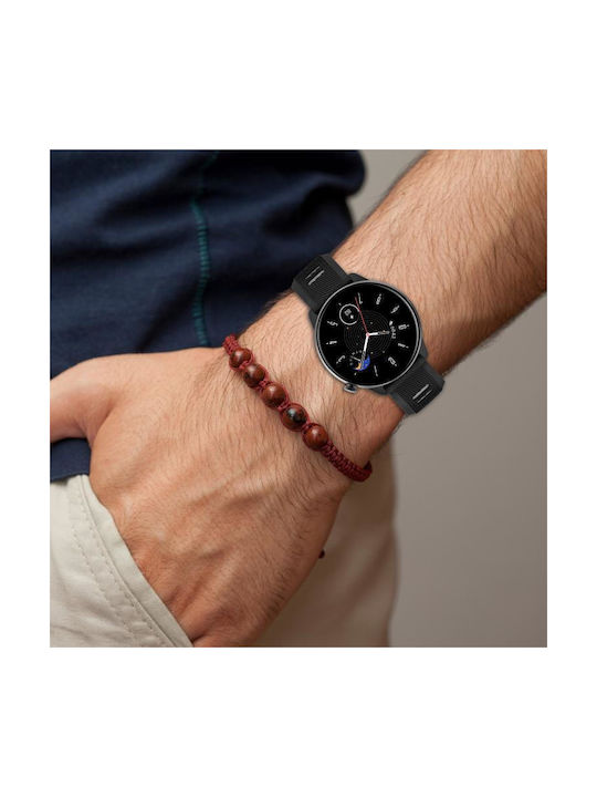 Watch Strap Two Colors Silicone Amazfit Bip 1s 20 Mm White + Blue