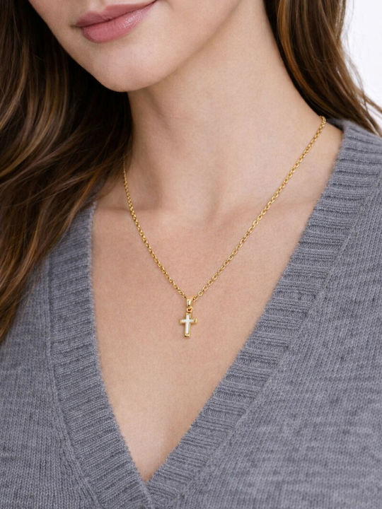 Eluna Damen Kreuz mit Kette