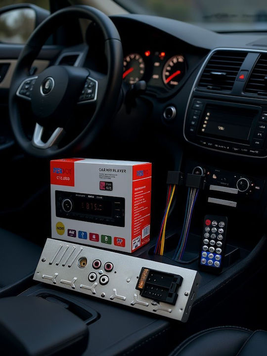 PerVoi Ηχοσύστημα Αυτοκινήτου 1DIN (Bluetooth/USB/CD)