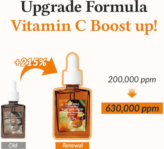 Dr. Althea Vitamin C Boosting Booster Προσώπου με Centella Asiatica & Βιταμίνη C για Λάμψη 30ml