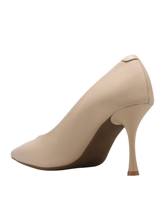 Pantofi cu toc Roz