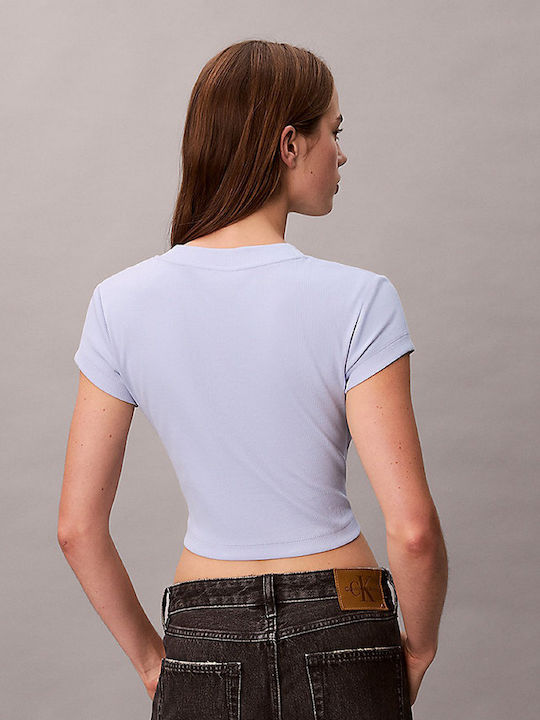 Calvin Klein T-Shirt Λιλά