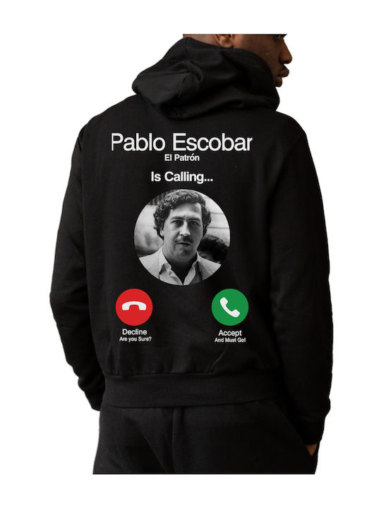 P-Line Bedruckte Blusen Pablo Escobar Mjp015 Schwarz