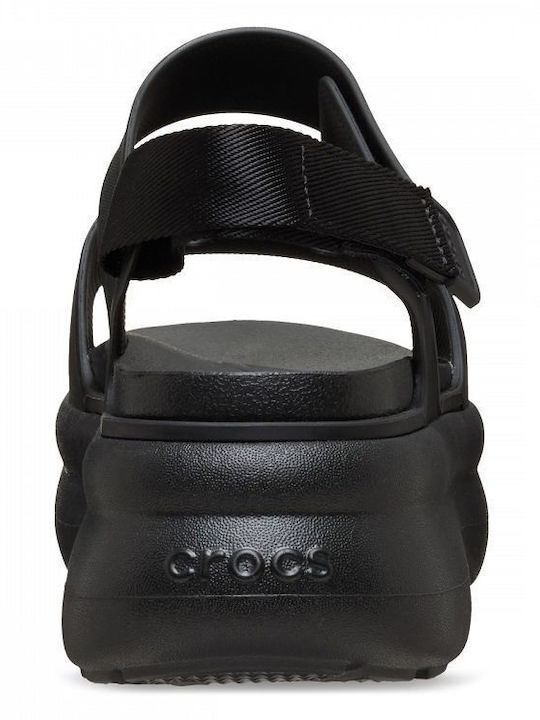 Women's Flat Sandals in Black Color