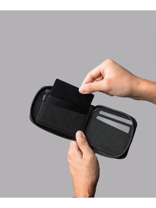 Ανδρικό Πορτοφόλι Ταξιδίου με RFID Μαύρο