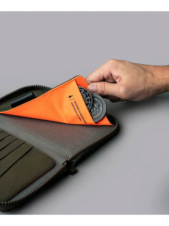 Ανδρικό Πορτοφόλι Ταξιδίου με RFID Πράσινο