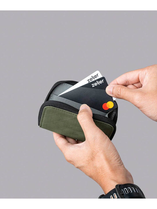 Комплект Мъжки Портфейл С RFID Зелен