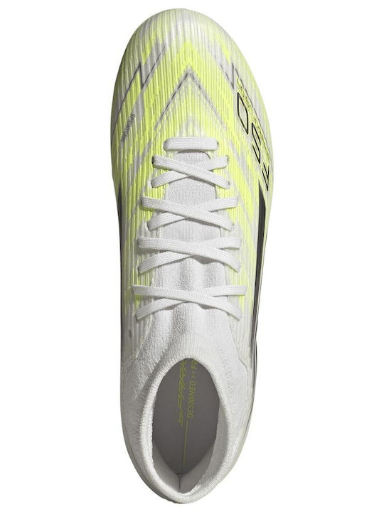 adidas F50 Sparkfusion League Футболни Обувки с Бутони Бели adidas F50 Sparkfusion League Футболни Обувки с Бутони Бели