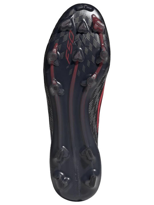 adidas F50 Elite Fußballschuhe mit Stollen Schwarz