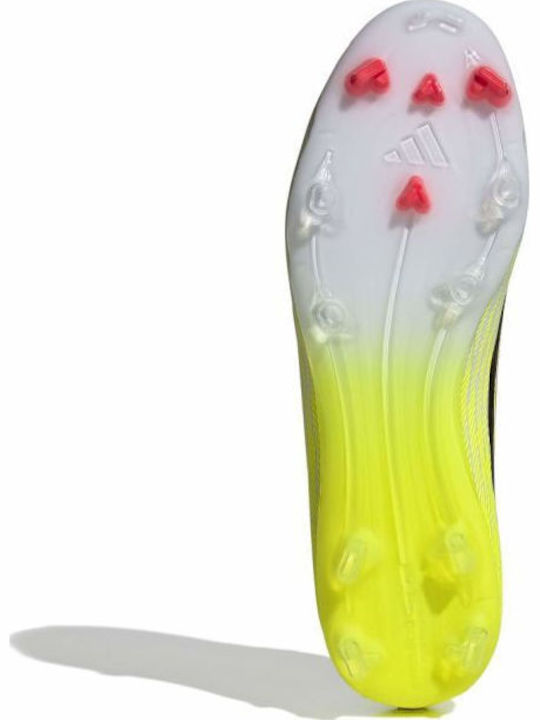 adidas F50 League Football Shoes with Cleats Yellow