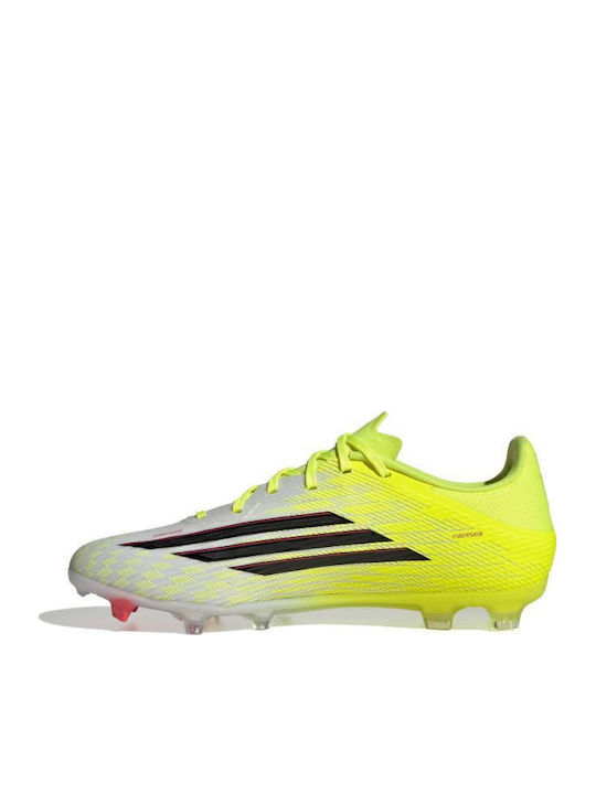 adidas F50 League Football Shoes with Cleats Yellow