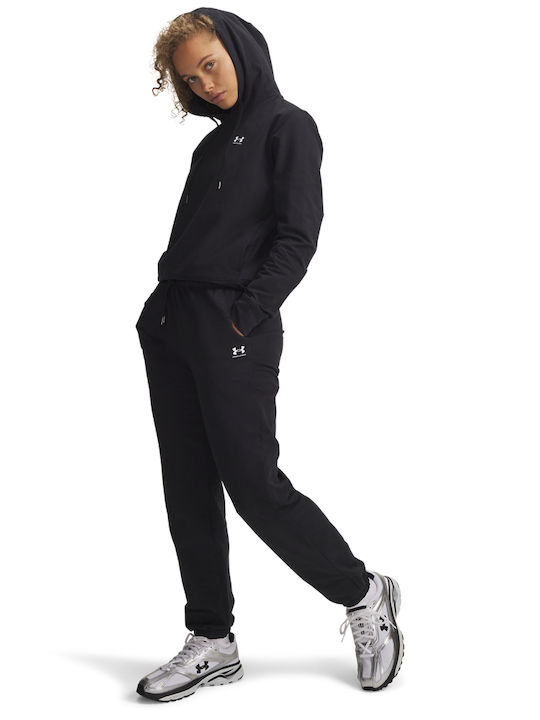 Under Armour Terry Παντελόνι Φόρμας Μαύρο