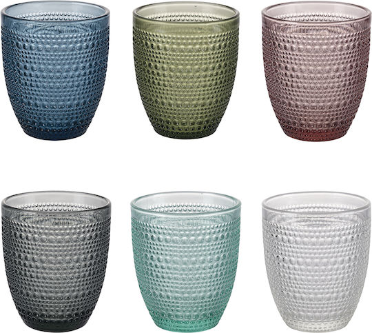 Galileo Roma Set de pahare pentru apa din Sticlă 325ml 6buc