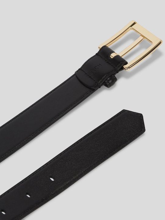 Leather Women's Black Belt