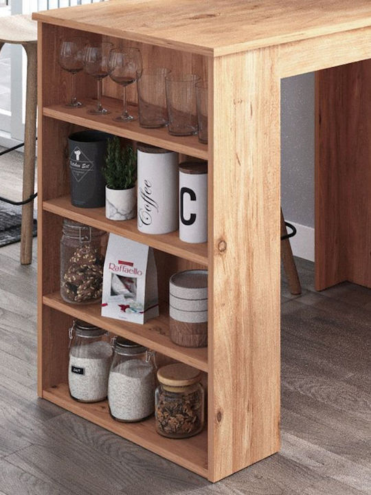 Toska Table Bar Wooden Pine Oak 112.2x64x91.8cm