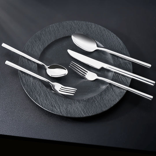 Miamio Set de Tacâmuri Inoxidabil Argintiu 36buc