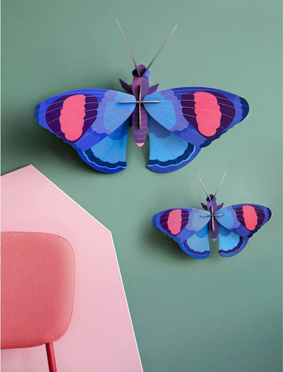 Studio Roof Hanging Wall Decor Made of Paper 56x13x44cm 2 Pieces