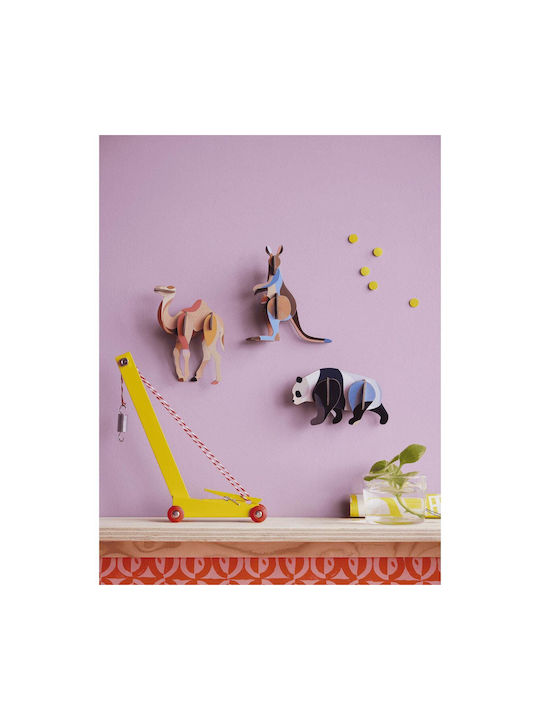 Studio Roof Wall Decor Made of Paper 13x3.5x7cm