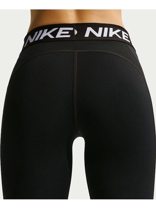 Dri-Fit Mid-Rise Training Women's Cropped Leggings Black