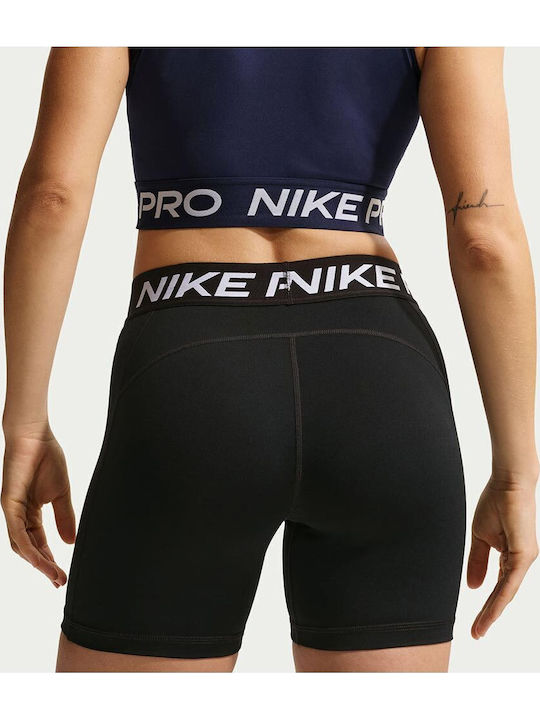 Dri-Fit Mid-rise Training Γυναικείο Ποδηλατικό Κολάν Μαύρο