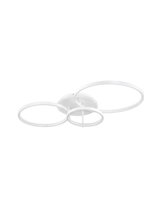 kelvo Ceiling Mount Light 89cm White with Integrated LED