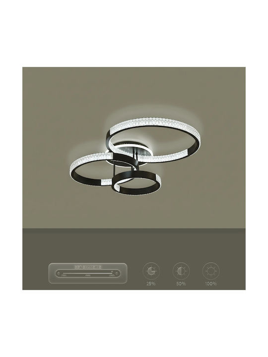kelvo Ceiling Mount Light 80cm White with Integrated LED