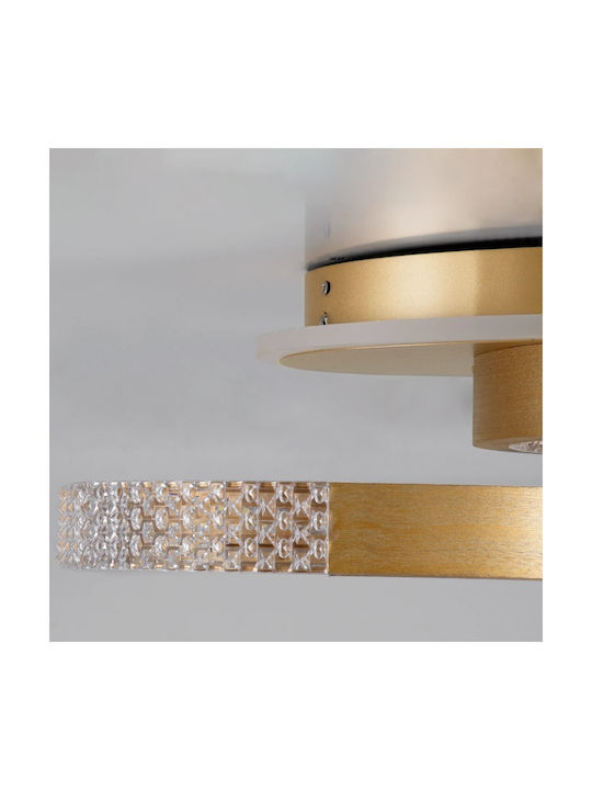 kelvo Ceiling Mount Light 60cm White with Integrated LED