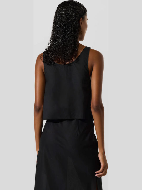 Karl Lagerfeld Τοπ Παραλίας Black