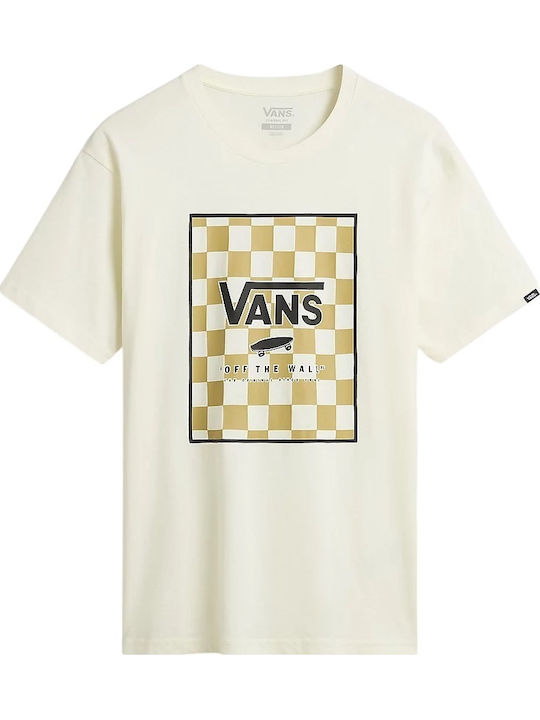 Classic Print Box T-shirt Light Beige