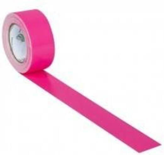 Duck Tape Neon Pink 48 Mm X 13.7 M Strong & Bright Fabric Tape
