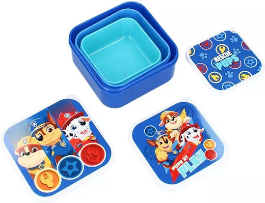 Paw Patrol Plastic Kids' Lunch Set Paw Patrol