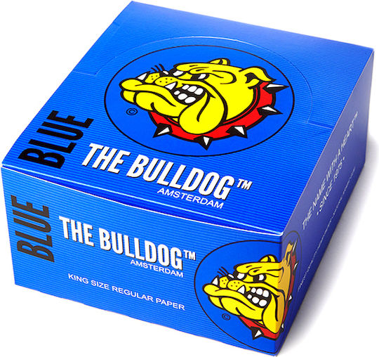 The Bulldog Amsterdam Zigarettenpapiere King Size 32 Blätter 50Stück