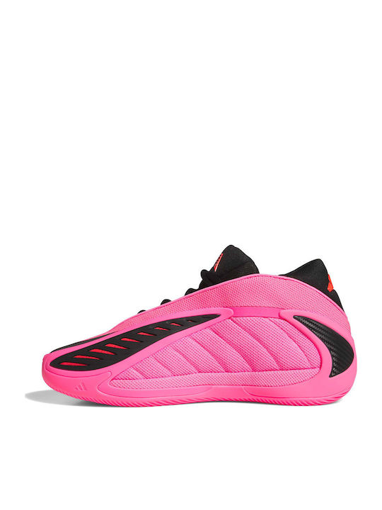 Anthony Edwards 2 Ψηλά Μπασκετικά Παπούτσια Lucid Pink / Core Black / Lucid Red
