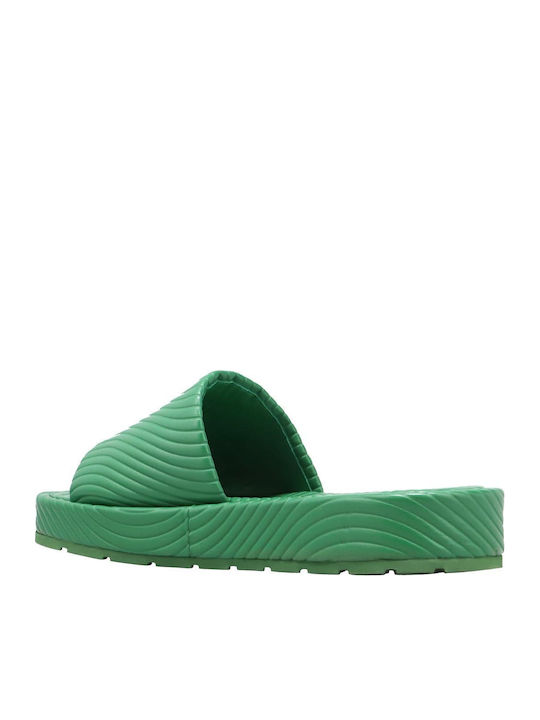 Γυναικεία Σανδάλια Flatforms Πράσινα