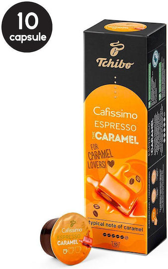 Tchibo Capsule Espresso Caramel Compatibile cu Mașina Cafissimo 10capace