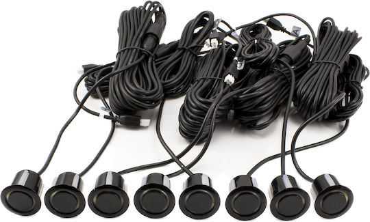 Front-rear Parking Sensor Set 8 Sensors Carguard