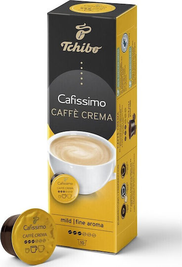 Tchibo Capsules Espresso Crema Compatible with Machine Cafissimo 10caps,tobolek