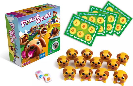 Board Game Show Your Tongue! for 2-4 Players 4+ Years Old (PL) Granna