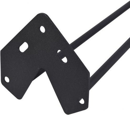 Finetto Hairpin Металик Крак На Мебел Подходящ За Маса / Малка Маса Бял