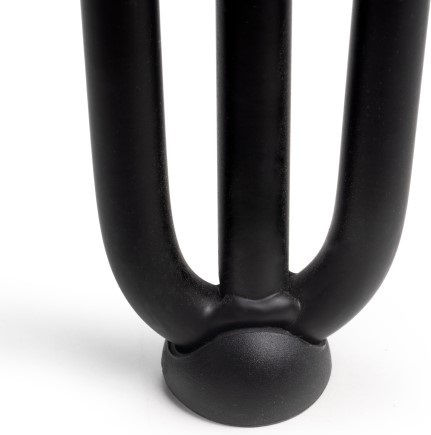 Finetto Metallic Hairpin Furniture Leg Suitable for Table Coffee Table Office Black