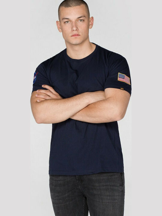 Nasa T-Shirt Blau