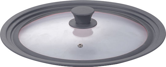 Galileo Καπάκι για Τηγάνι και Κατσαρόλα Γυάλινο 32cm 5918277