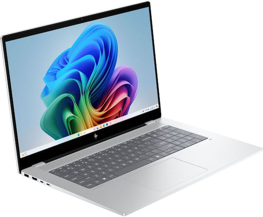 HP OmniBook X 17-dd0047nr 17.3" IPS FHD (Kern Ultra 7-256V/16GB/512GB SSD/W11 Startseite) Glacier Silver (US Tastatur)