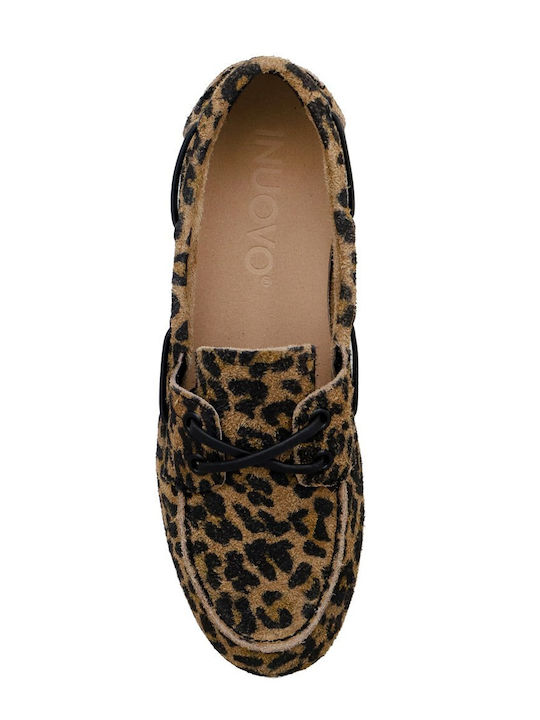 Γυναικεία Loafers σε Καφέ Χρώμα