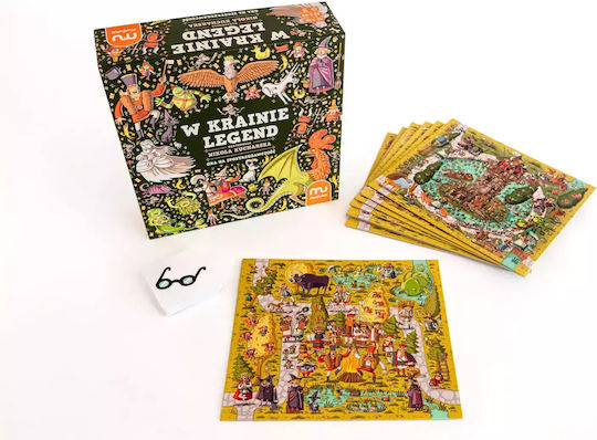 Board Game In the Land of Legends for 1+ Players 5+ Years Old GXP-910568 (PL) Muduko