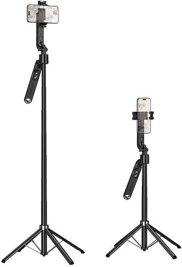 Hoco K32 Selfie-Stick Handy-Stative Bluetooth-Schwarz