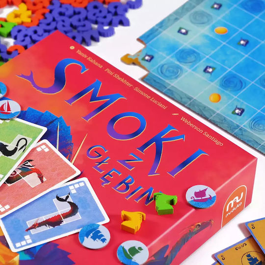 Board Game Dragons from the Depths for 2-5 Players 8+ Years Old (PL) Muduko