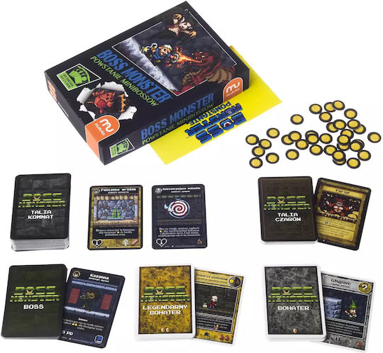 Game Expansion Boss Monster 3: Rise of the Minibosses for 2-4 Players 13+ Years Old (PL) Muduko